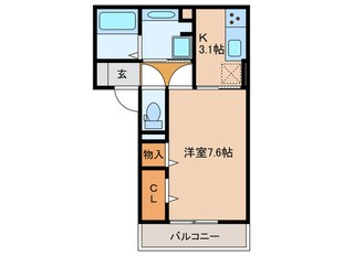 GRAND D-ROOM上重原の物件間取画像